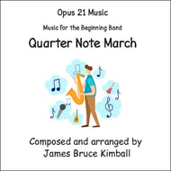 Quarter Note March Concert Band sheet music cover